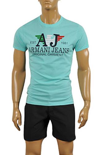 ARMANI JEANS Men's Cotton T-Shirt #107