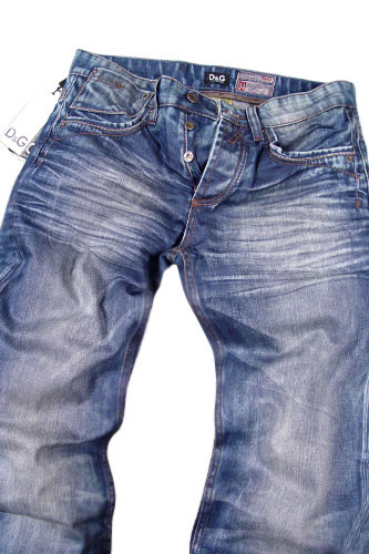 DOLCE & GABBANA Mens Washed Jeans #149