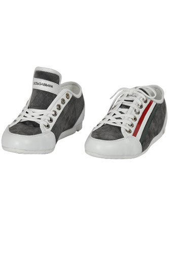 DOLCE & GABBANA Men's Leather Sneakers Shoes #224