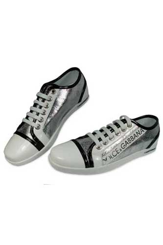 DOLCE & GABBANA Lady's Leather Sneaker Shoes #87
