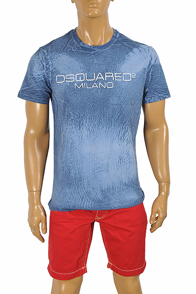 DSQUARED Men's T-Shirt with front print 13