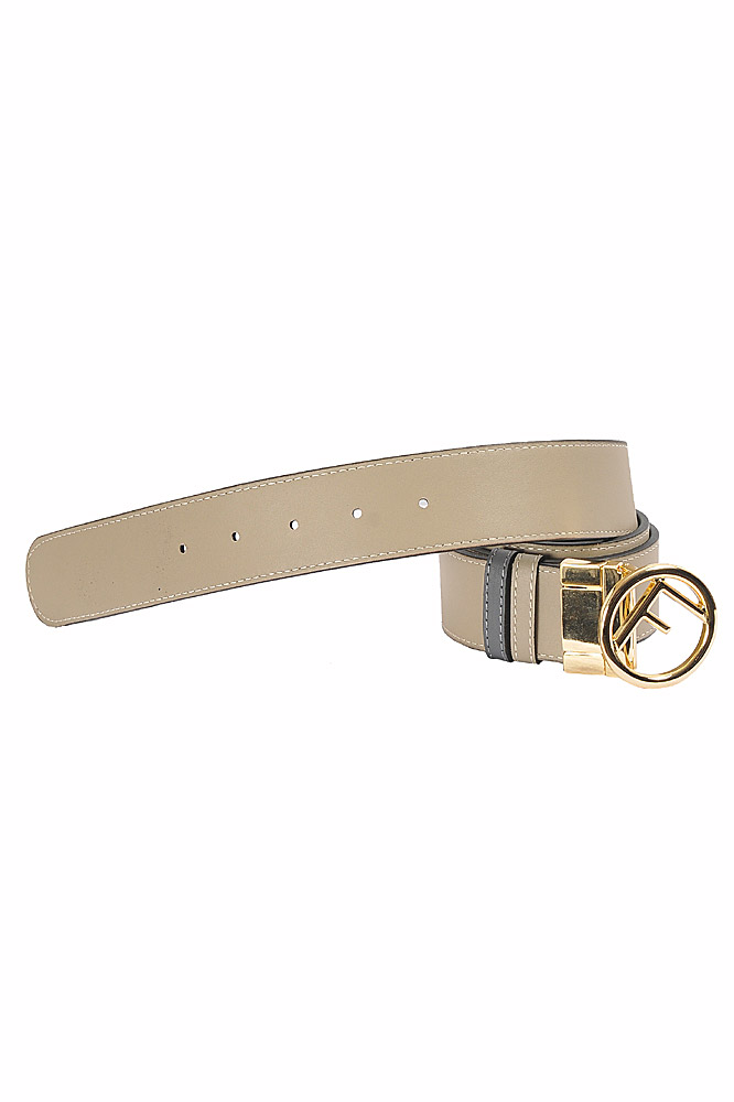 FENDI reversible men's leather belt 61
