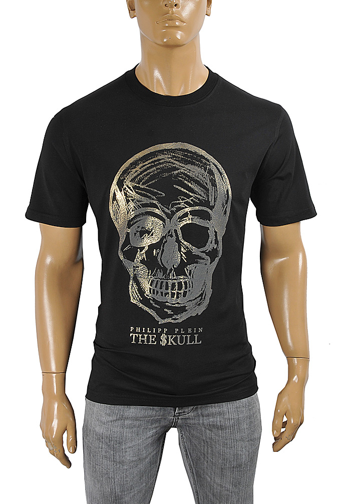 Philipp Plein rhinestone skull crew neck t-shirt 11